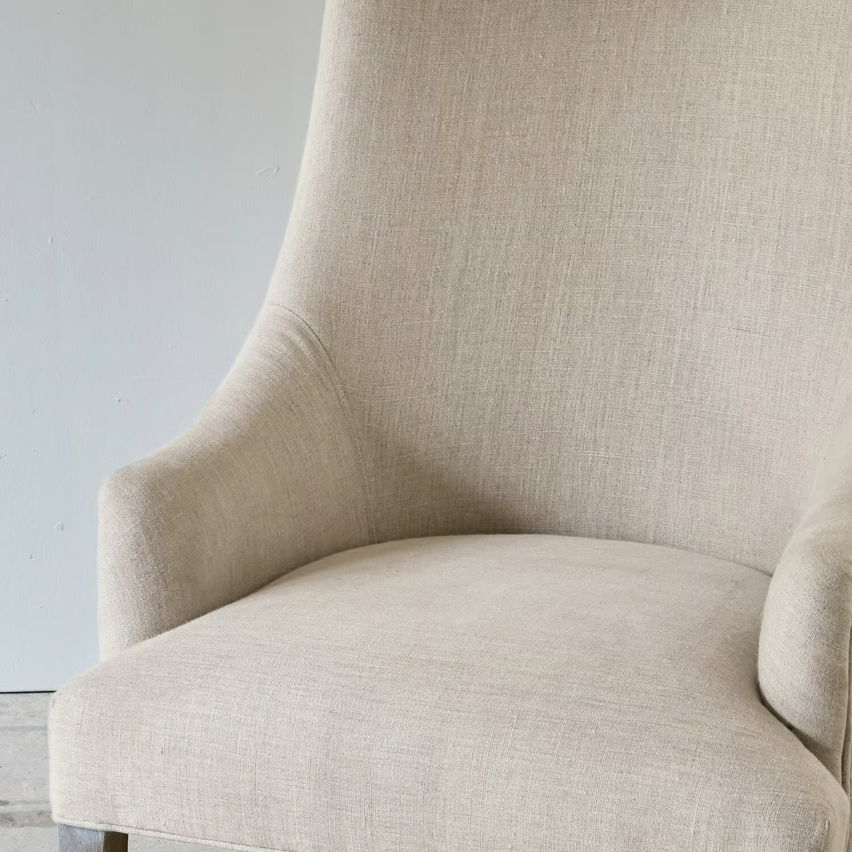 Chaise avec accoudoirs LOBERON Hyeres beige