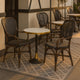 Lot de 4 fauteuils BISTROT noir
