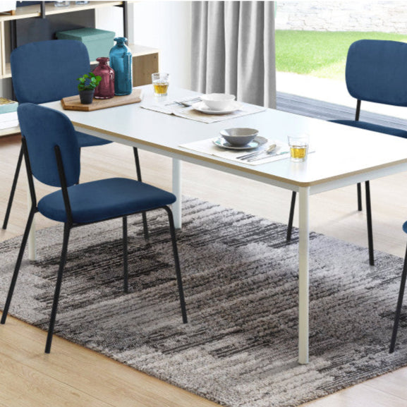 Lot de 4 chaises Clara Bleu