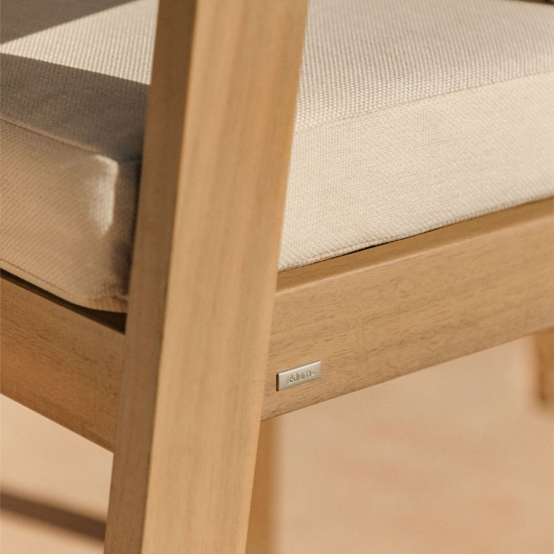 Chaise de jardin SKLUM ULENO en bois d'Acacia