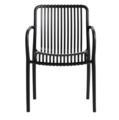 Lot de 5 chaises empilables JYSK Nabben Noires