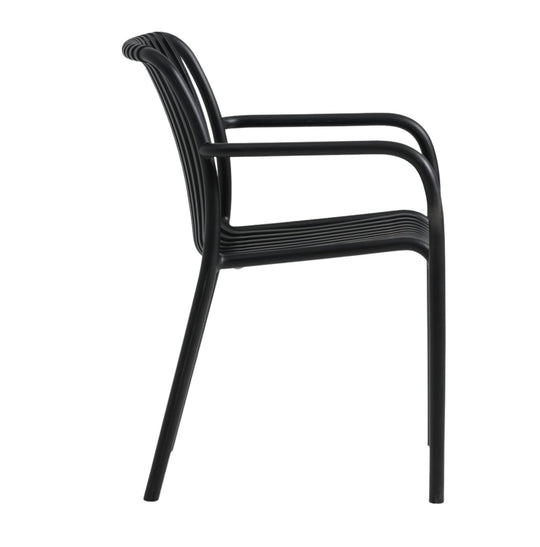 Lot de 5 chaises empilables JYSK Nabben Noires