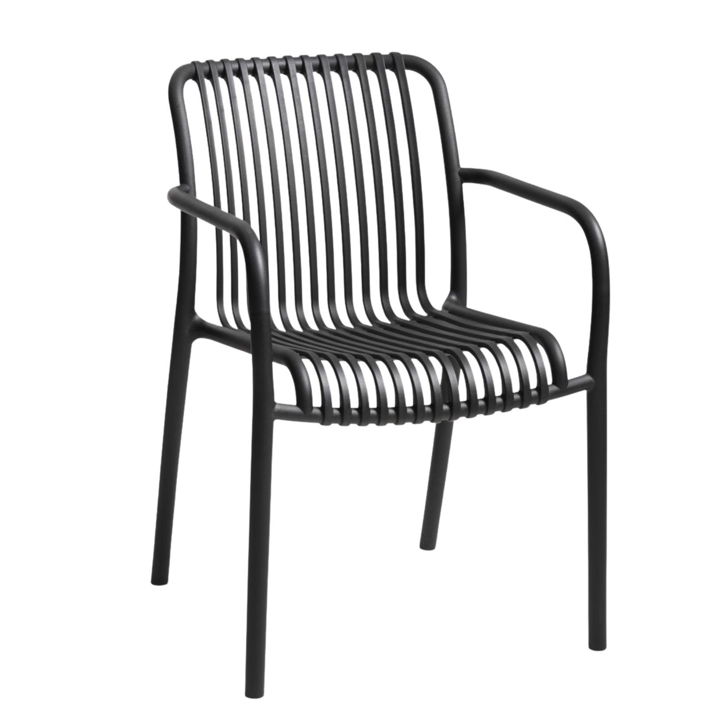 Lot de 5 chaises empilables JYSK Nabben Noires