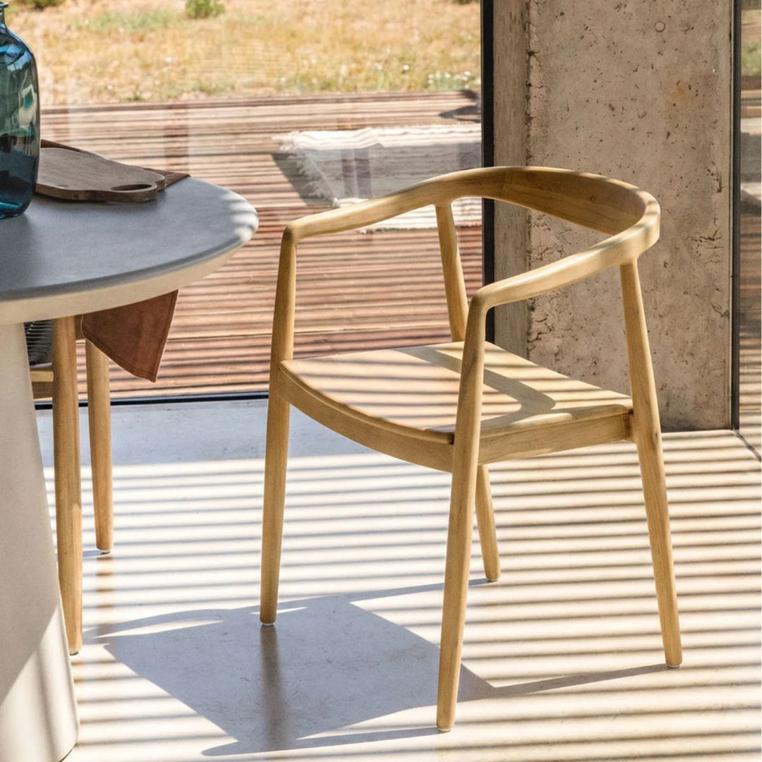 Chaise de jardin SKLUM Rokan en bois de teck