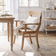 Chaise accoudoirs Loberon MASTERS bois — photo produit