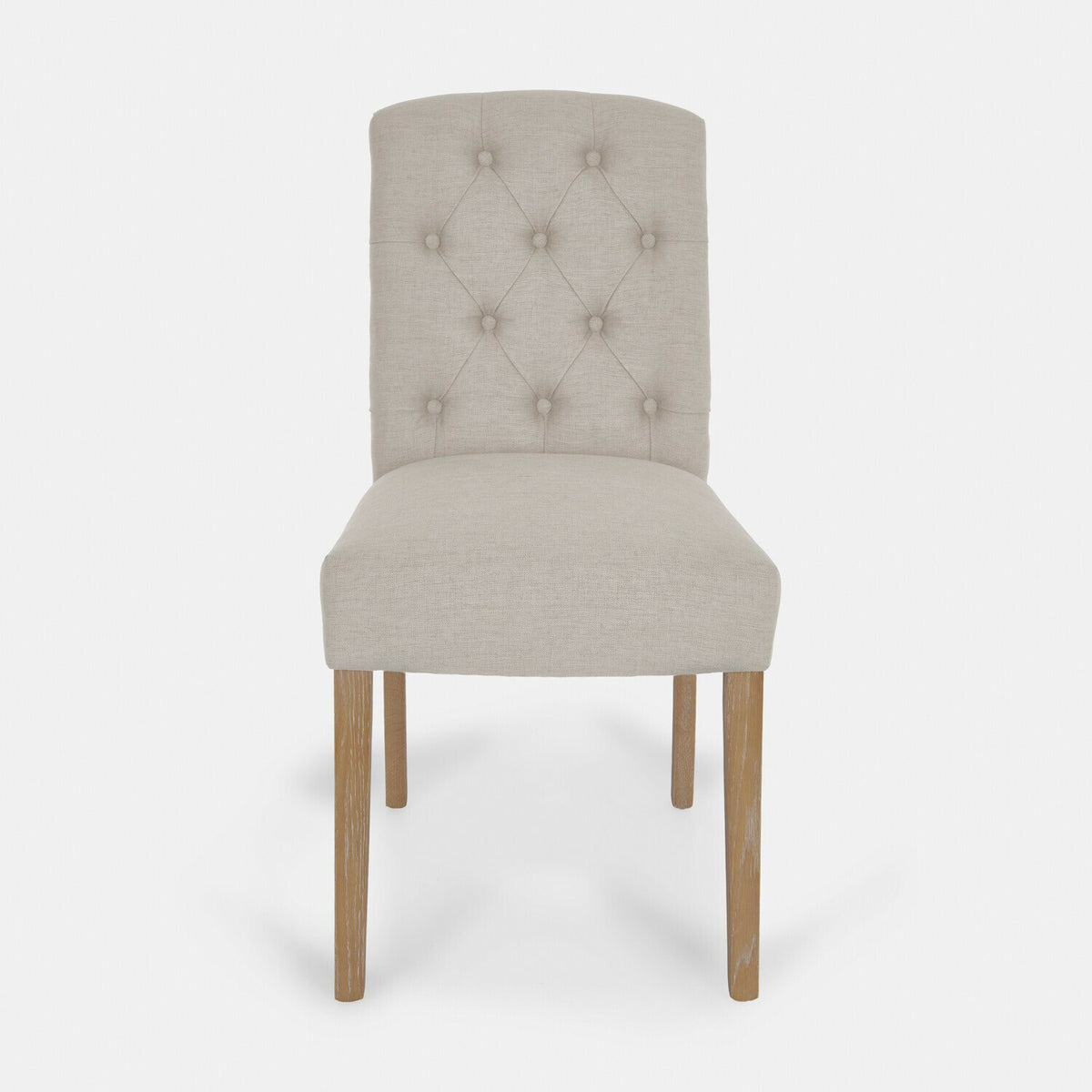 Chaise LOBERON Fulden tissu lin — photo produit