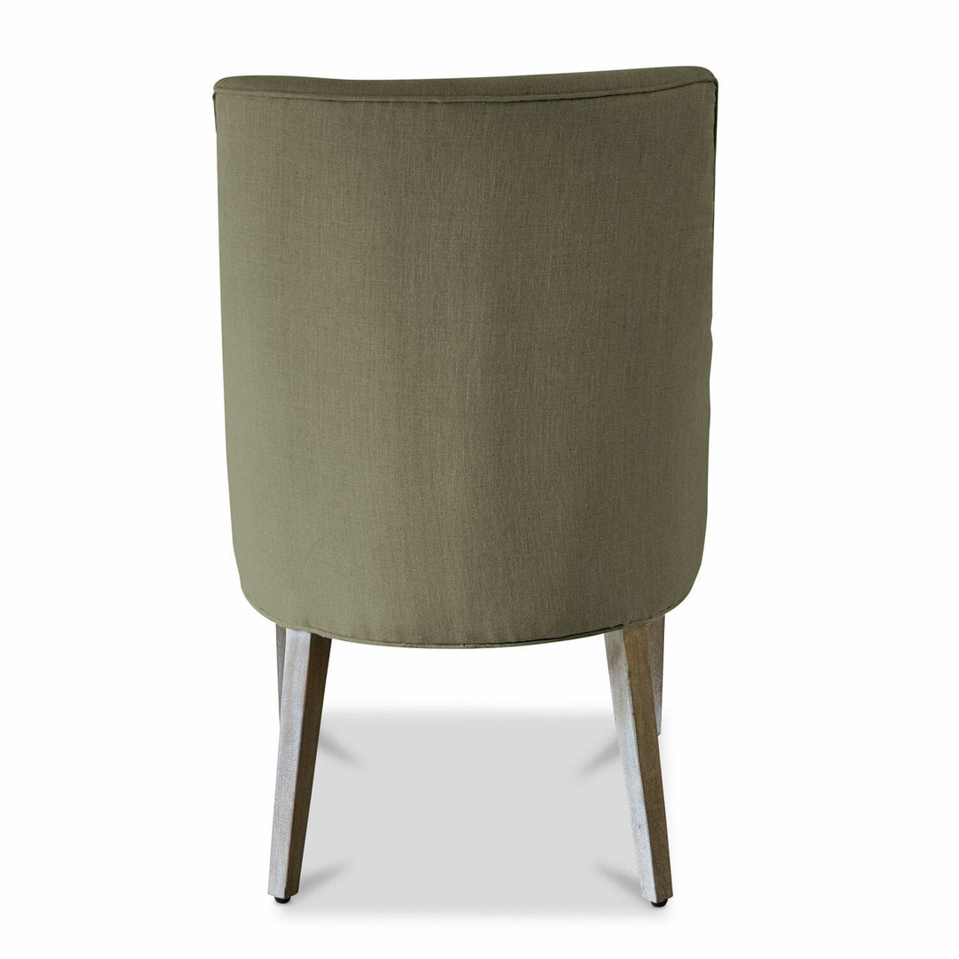 Chaise avec accoudoirs LOBERON Hyeres vert — photo produit