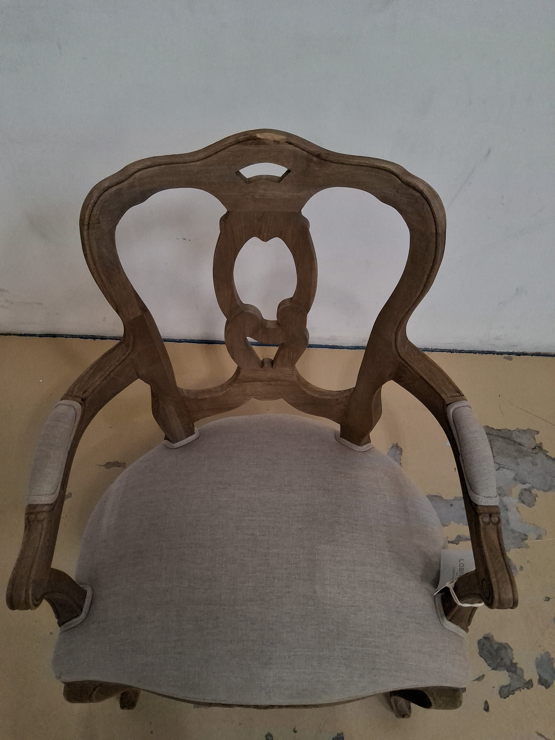 Chaise de salle à manger LOBERON Ladorée en bois de chêne — photo produit