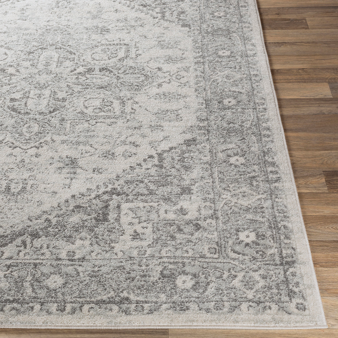 Tapis Vintage Oriental Gris/Blanc Mendoza