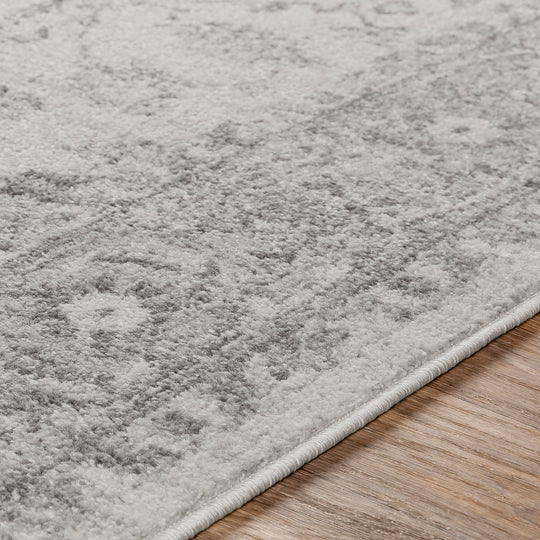 Tapis Vintage Oriental Gris/Blanc Mendoza