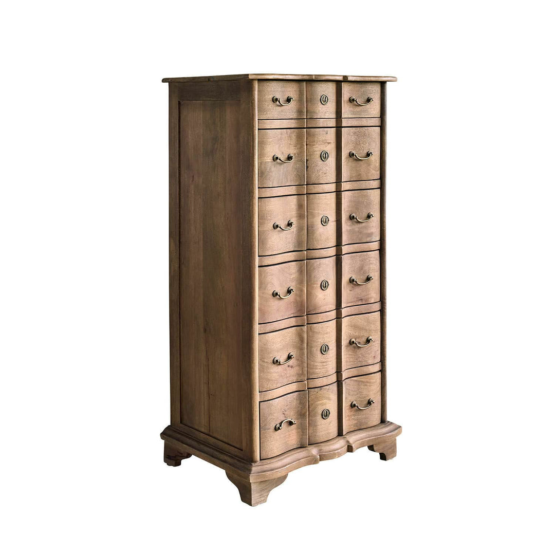 Chiffonier Loberon AIGUILLON bois de manguier — photo produit