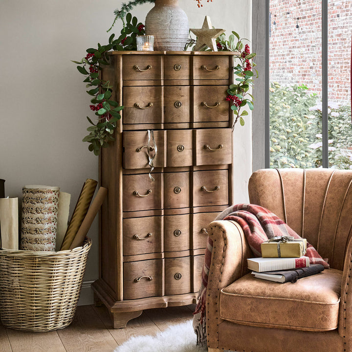 Chiffonier Loberon AIGUILLON bois de manguier