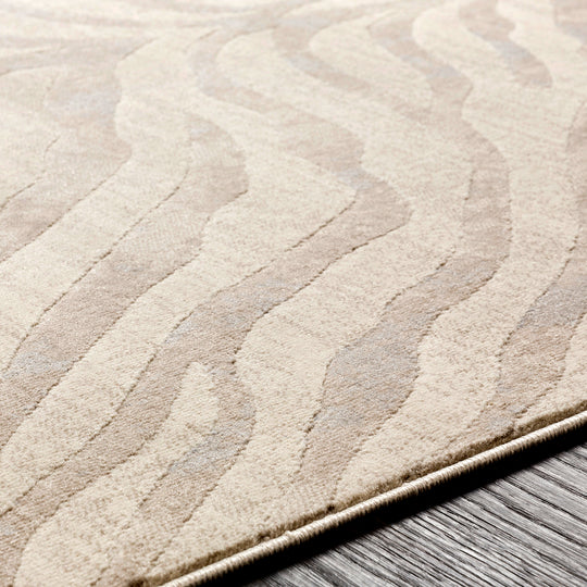 Tapis Zébré Bohème Gris/Beige Luanda