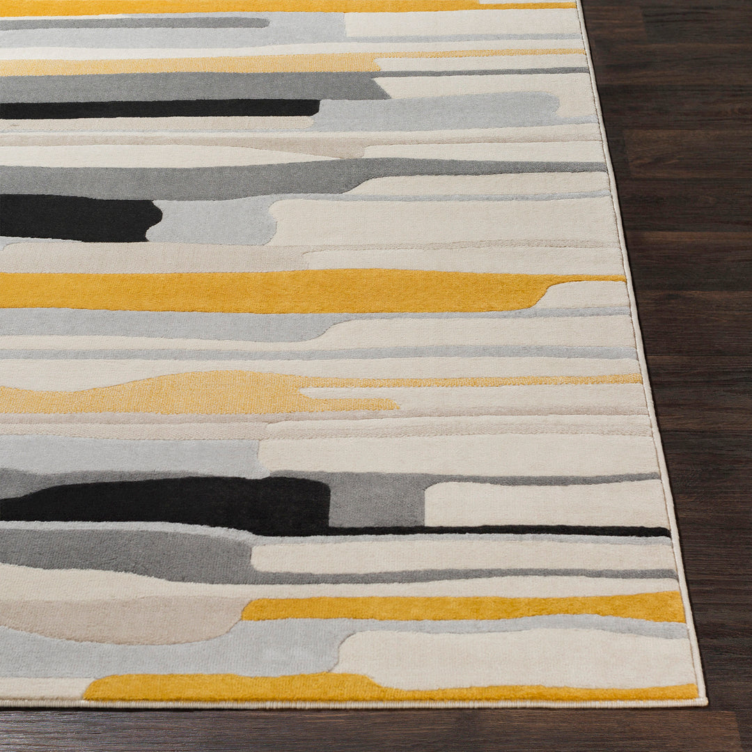 Tapis de Couloir Scandinave Moderne Multicolore/Gris Houston
