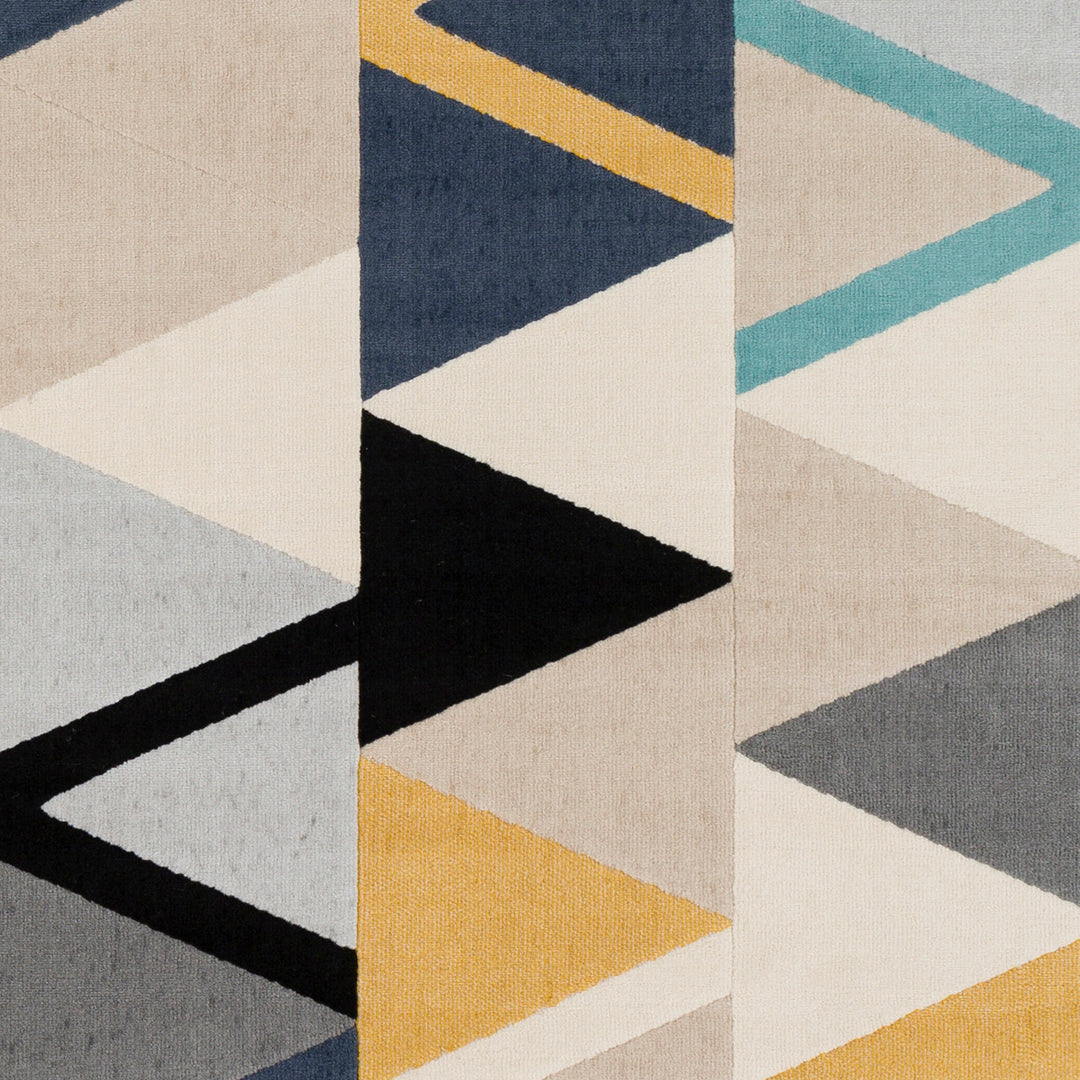 Tapis de Couloir Scandinave Moderne Multicolore/Gris Milano