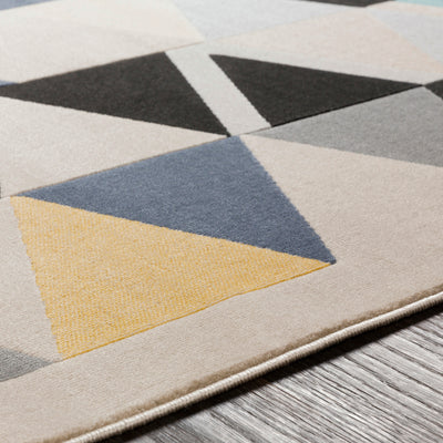 Tapis de Couloir Scandinave Moderne Multicolore/Gris Milano