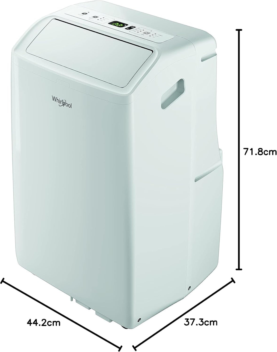 Climatiseur portatif WHIRLPOOL PACF212CO W 61 dB Blanc