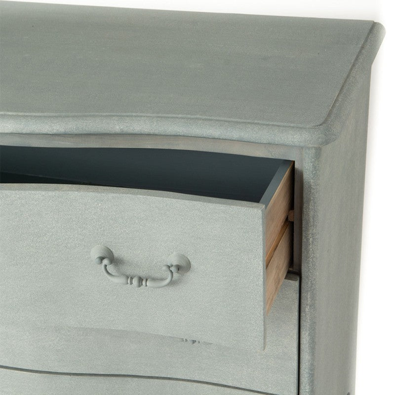 Commode 3 tiroirs grise - AMADEUS