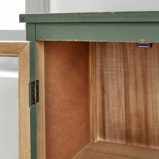 Commode LOBERON Alajela vert vieilli — photo produit