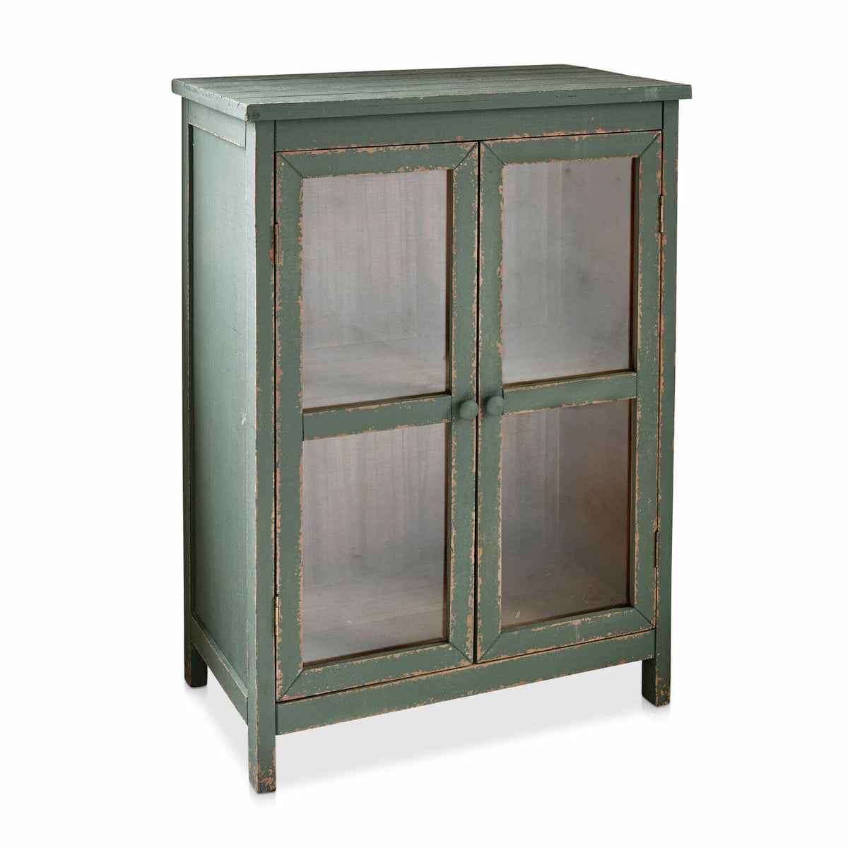 Commode LOBERON Alajela vert vieilli — photo produit