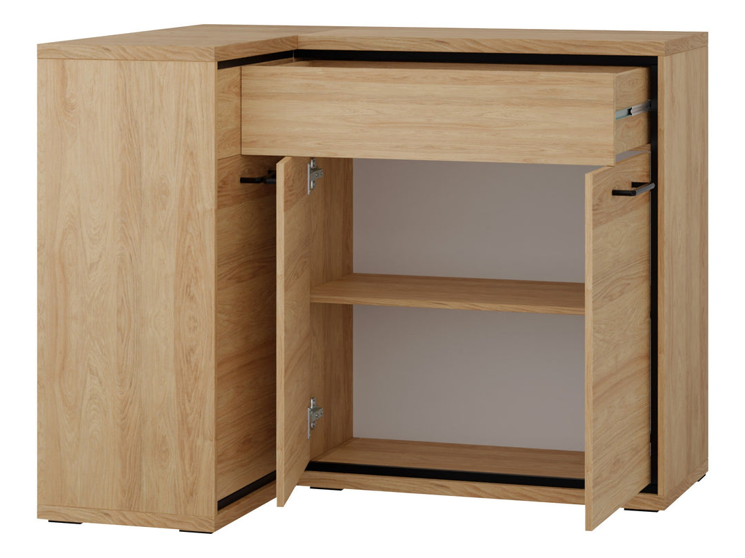 Commode d'angle MOBILIER 1 Etrmoni 121 Bois clair — photo produit