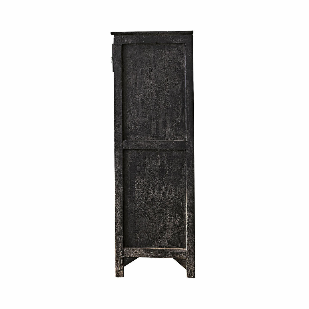 Commode LOBERON Dakota en bois noir — photo produit