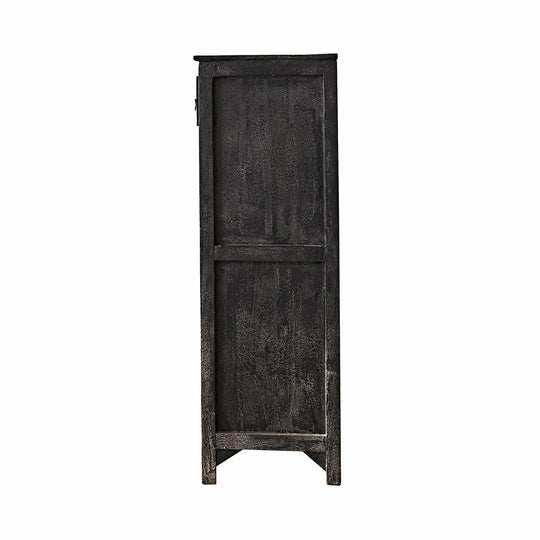 Commode LOBERON Dakota en bois noir — photo produit
