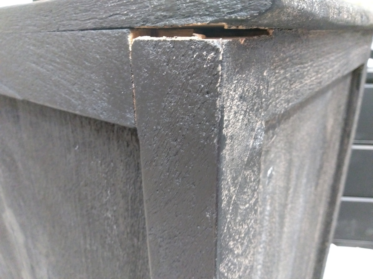 Commode LOBERON Dakota en bois noir — photo produit
