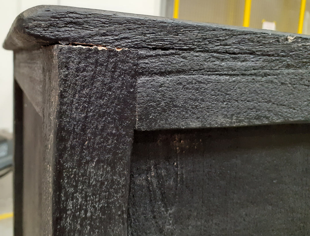 Commode LOBERON Dakota en bois noir — photo produit