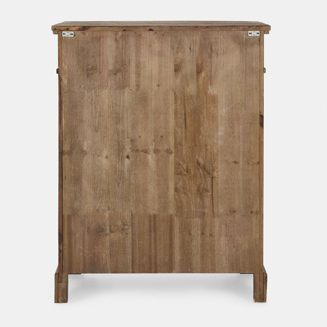 Commode LOBERON Jolivarne en pin rouge vieilli — photo produit