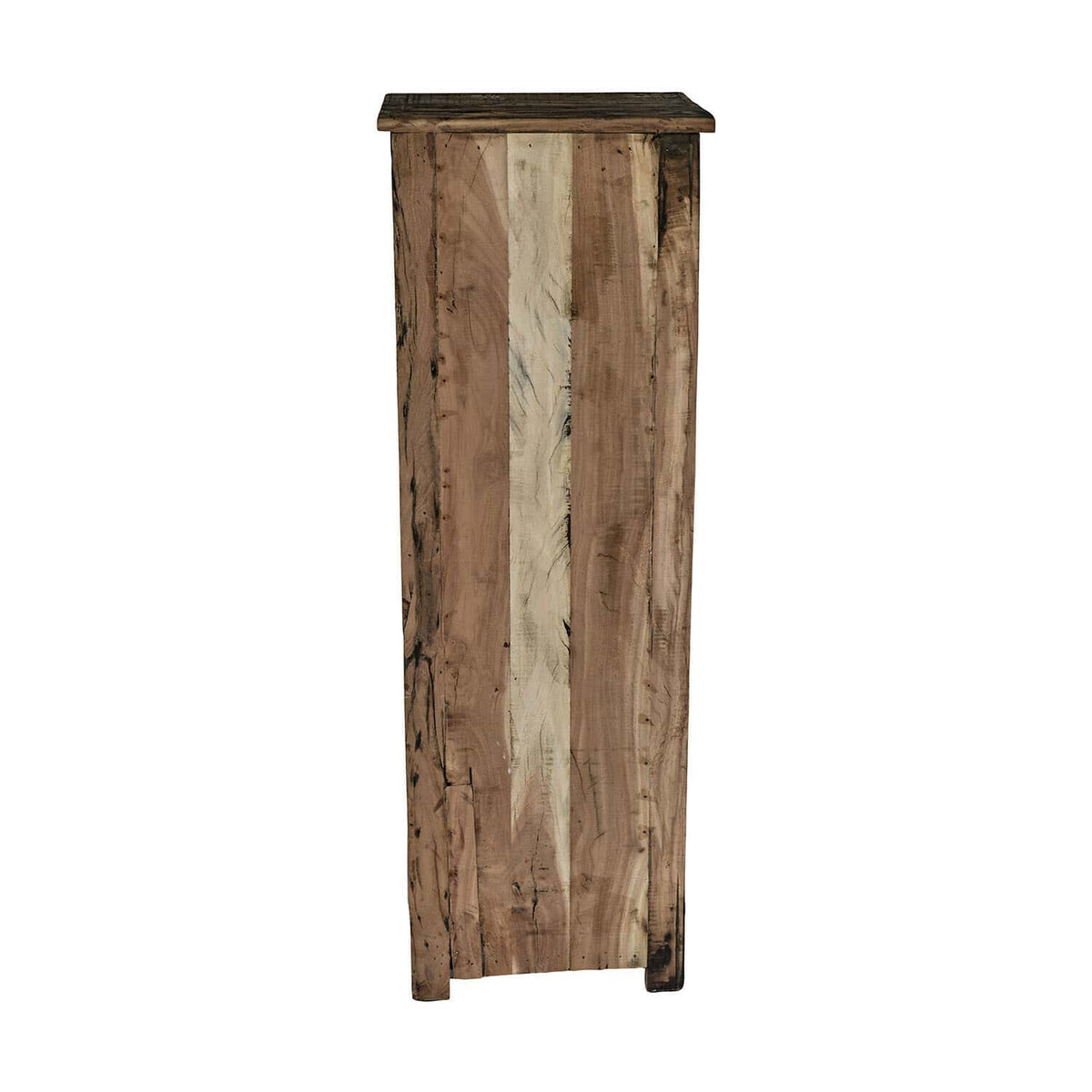 Semainier LOBERON Turell 7 tiroirs bois recyclé — photo produit