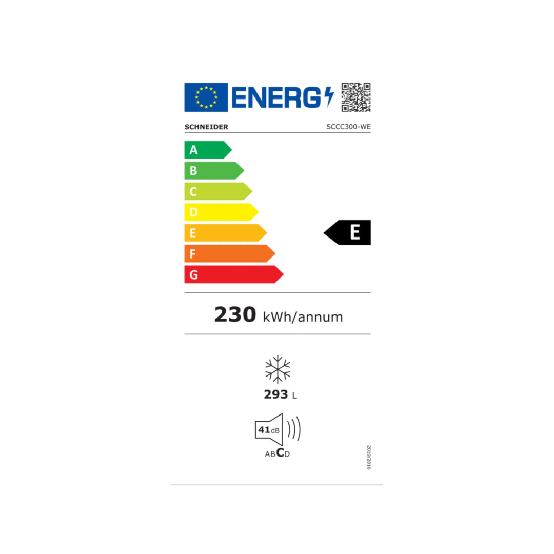 Congélateur coffre SCHNEIDER SCCC300-WE 293 L blanc