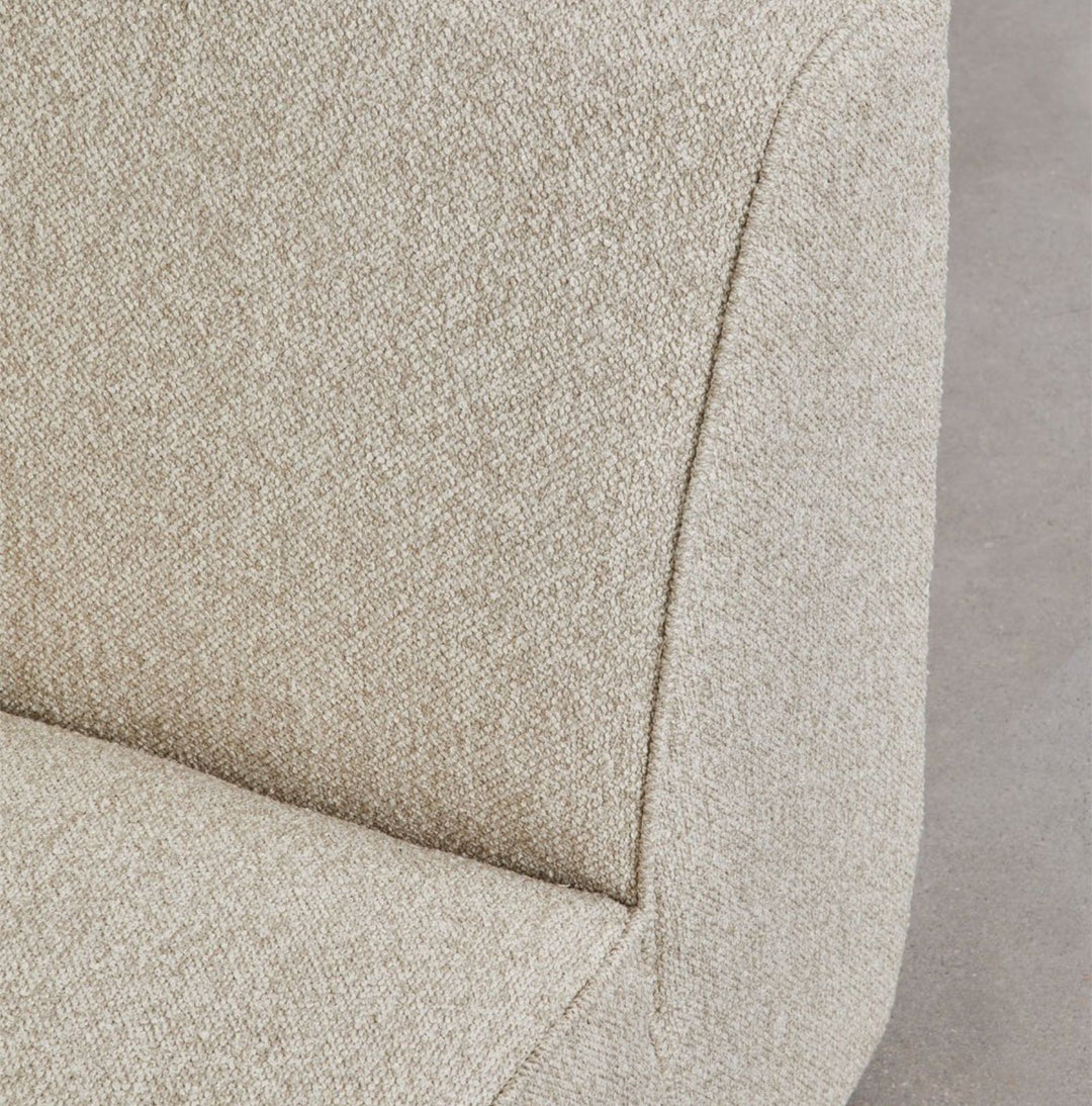 Module d’angle rembourré SKLUM Cardea Beige