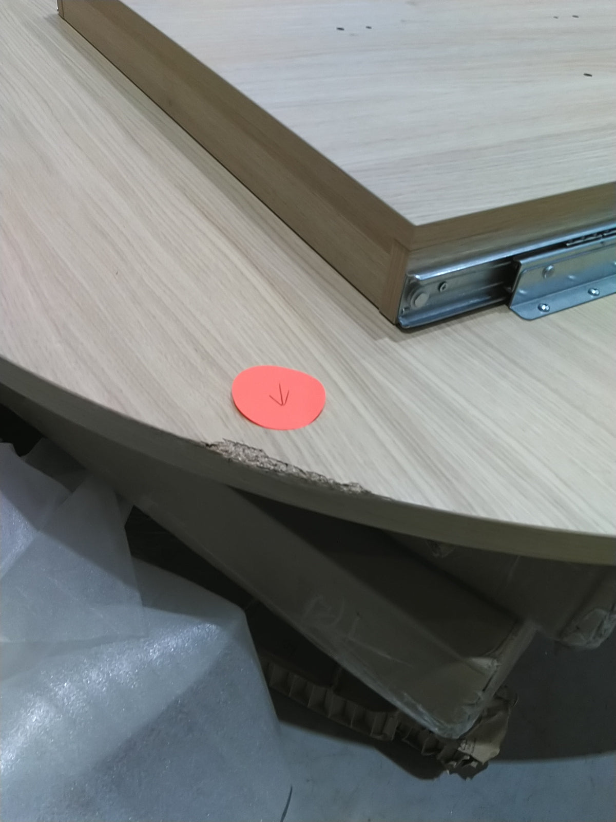 TOSCANA Table à manger extensible 4 à 6 personnes en bois ø120