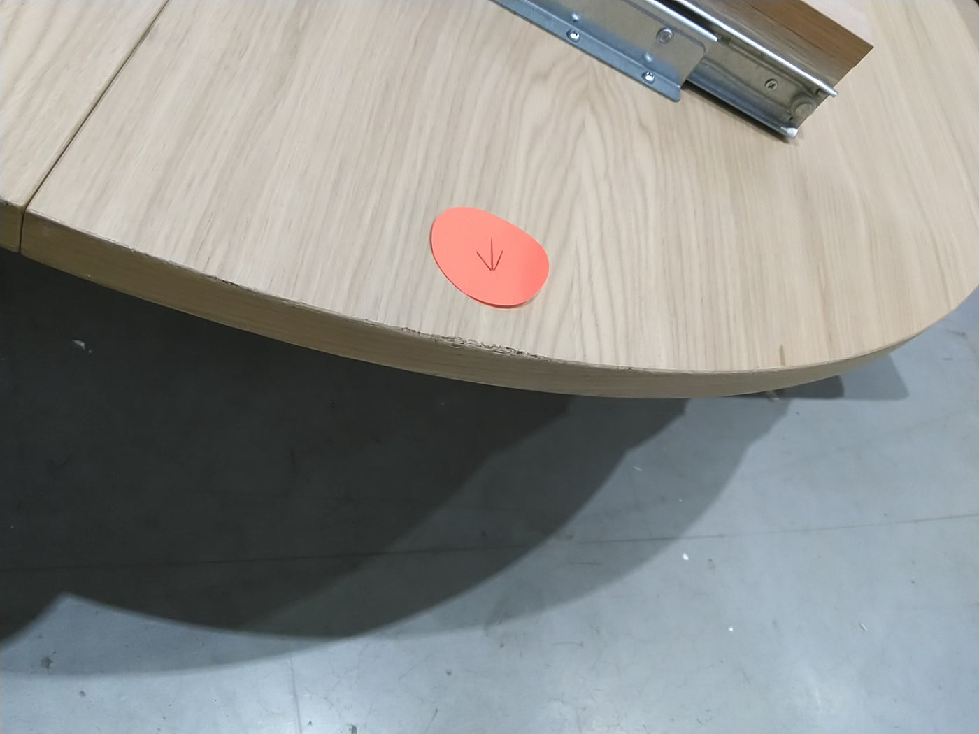 TOSCANA Table à manger extensible 4 à 6 personnes en bois ø120