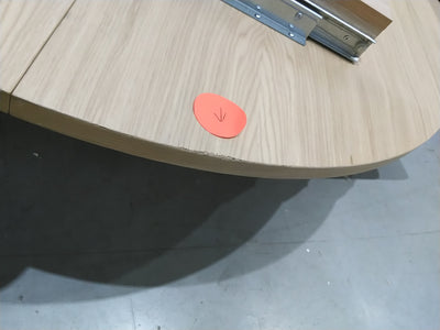 TOSCANA Table à manger extensible 4 à 6 personnes en bois ø120