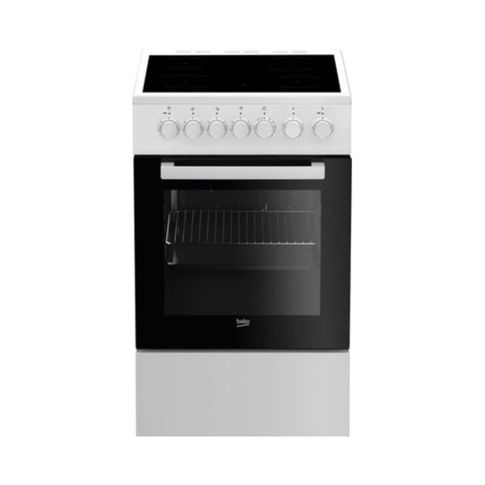 Cuisinière vitrocéramique BEKO FSS57100GW
