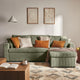 Canapé d'angle réversible 4 places CYRUS BESTMOBILIER vert — photo produit