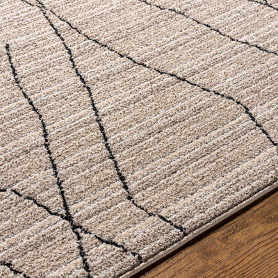 Tapis de Couloir Berbère Ethnique Gris/Beige Durban