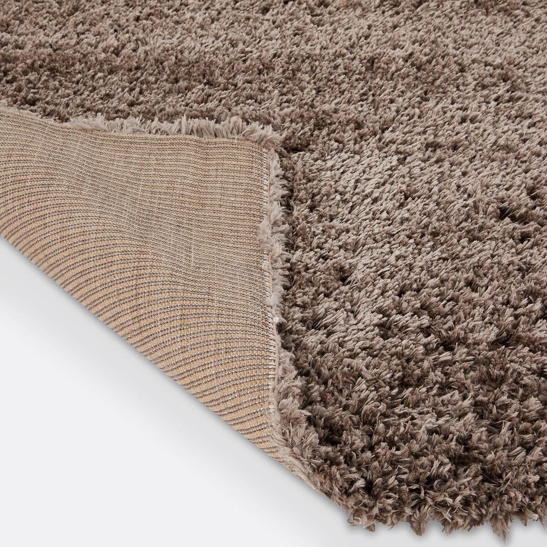 Tapis shaggy poils longs MAOTA marron LA REDOUTE INTERIEURS 200x290cm