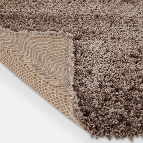 Tapis shaggy poils longs MAOTA marron LA REDOUTE INTERIEURS 200x290cm