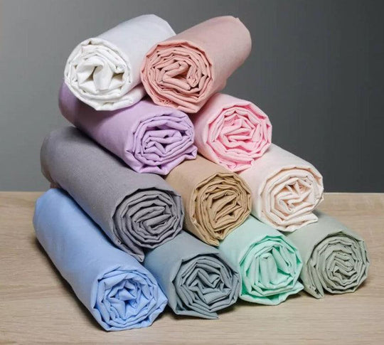 Drap housse 80x200cm vert olive