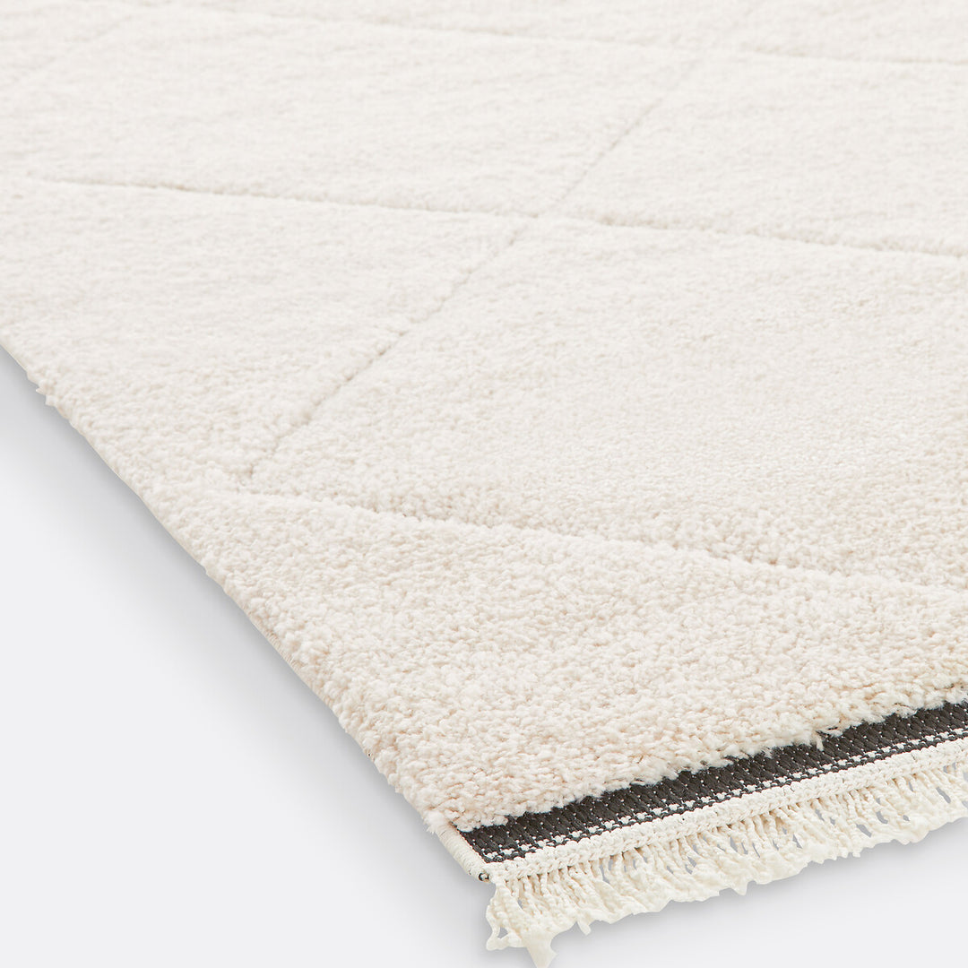 Tapis style berbère TONIA écru/noir LA REDOUTE INTERIEURS 135x190cm