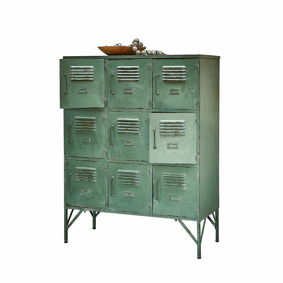 Armoire industrielle Loberon URILLAC vert vieilli