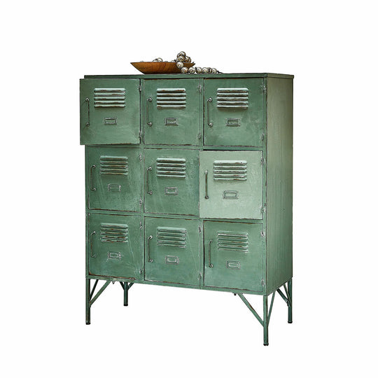Armoire industrielle Loberon URILLAC vert vieilli