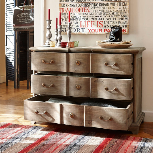 Commode en bois LOBERON Aiguillon