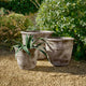Lot de 3 grands cache-pots LOBERON Arlivonne