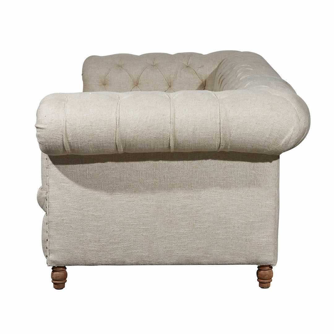 Canapé LOBERON Parpeville en lin beige