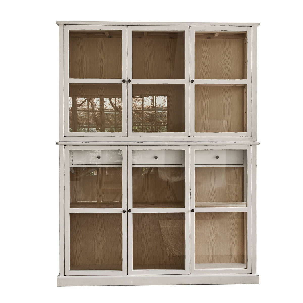 Vitrine LOBERON Blaise Blanc Vieilli