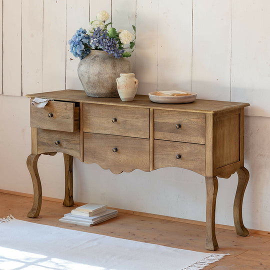 Commode LOBERON Norelia en bois de manguier